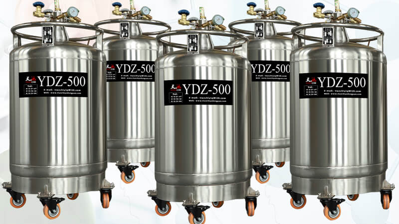  滿(mǎn)的ydz-500液氮罐能用多久