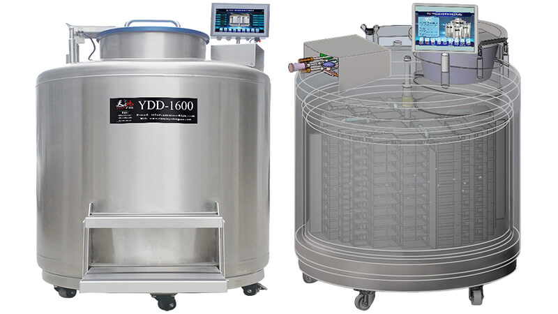 氣相干細胞液氮罐的結(jié)構(gòu)特點