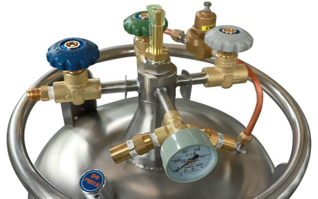 自增壓式液氮容器排放閥的作用？